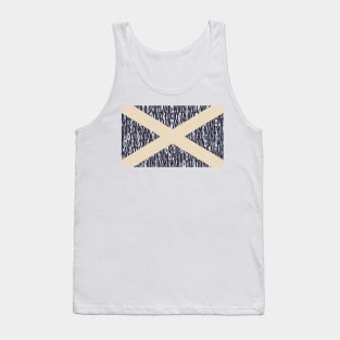 Scotland national anthem flag - Flower of Scotland Tank Top